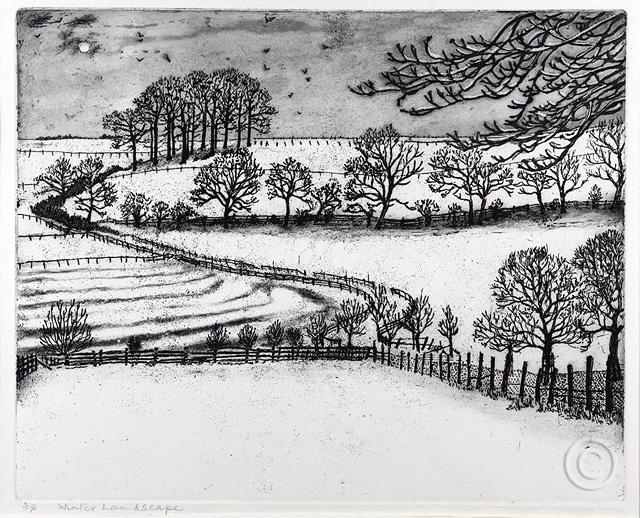 Winter Landscape - Ruth de Monchaux